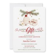 Christmas Baby Shower | A Little Gift on the Way