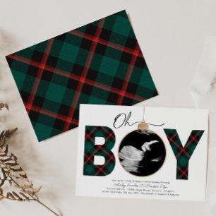 Christmas Baby Shower Invitation