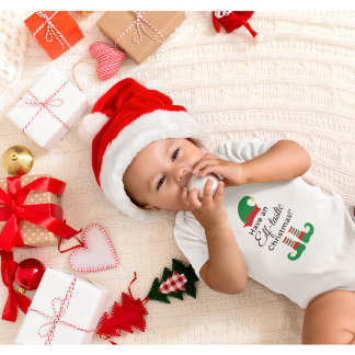 Christmas Baby Sleeper - Elf-tastic! Bodysuit