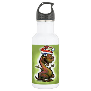 Christmas Baby T-Rex 532 Ml Water Bottle