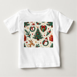 Christmas baby's shirt