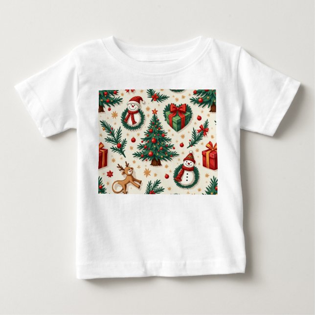 Christmas baby's shirt (Front)
