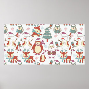 Christmas background poster