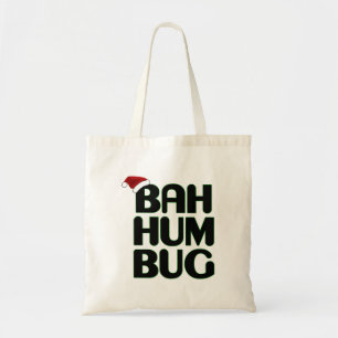Christmas Bah Humbug Sweatshirt-Xmas Humbug Santa Tote Bag
