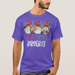 Christmas Baking Baking With My Gnomies Cute Gnom T-Shirt