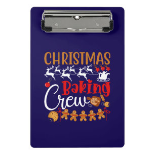 Christmas Baking Crew-80543 Mini Clipboard