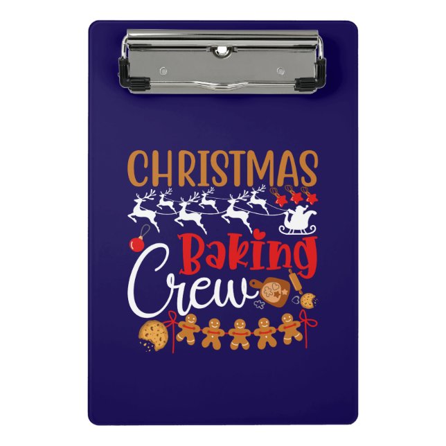 Christmas Baking Crew-80543 Mini Clipboard (Front)
