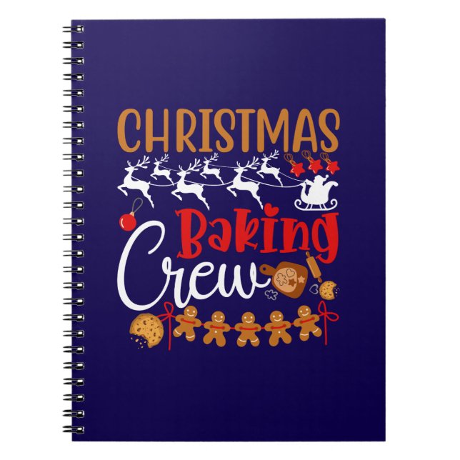 Christmas Baking Crew-80543 Notebook (Front)