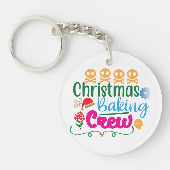 Christmas Baking Crew-81603 Key Ring (Front)