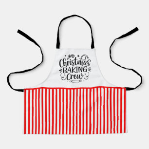Christmas Baking Crew  Apron