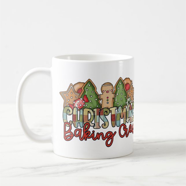 Christmas Baking Crew Coffee Mug (Left)
