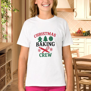 Christmas Baking Crew girl T-Shirt