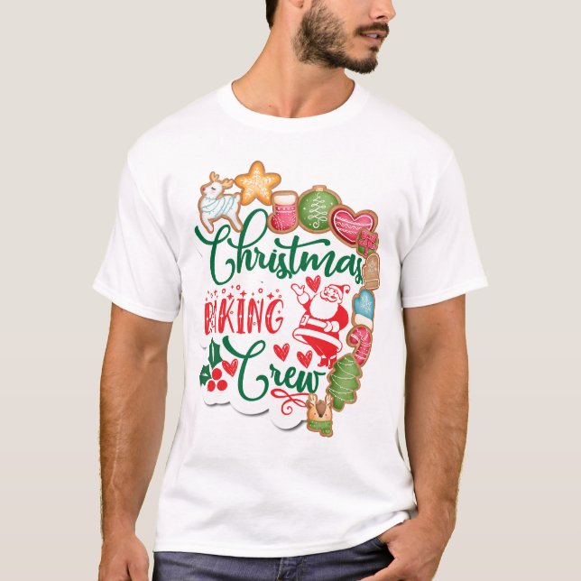 Christmas Baking Crew T-Shirt (Front)