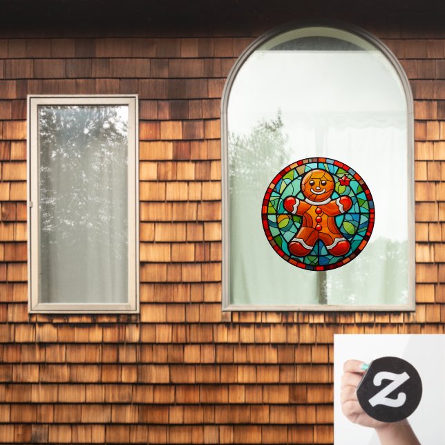 Christmas Baking Gingerbread Man (Home Window)