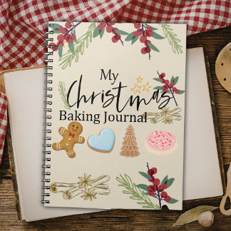 Christmas Baking Journal | Holiday Baking Recipe