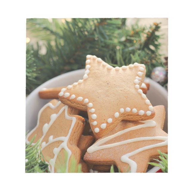 Christmas Baking Notepad (Front)
