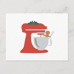 Christmas Baking Postcard