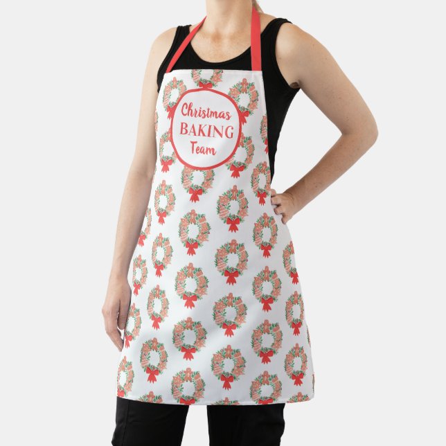 Christmas Baking Team Apron (Insitu)