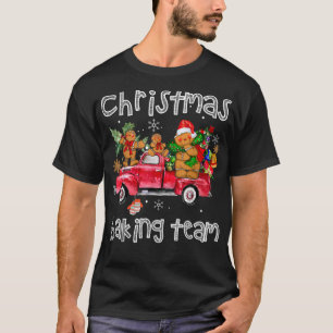Christmas Baking Team Gingerbread Cookie T-Shirt