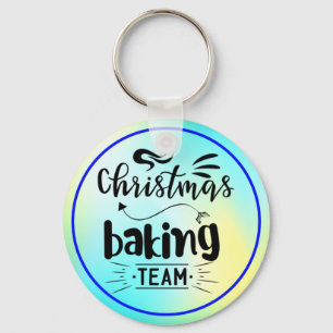 Christmas Baking Team Key Ring