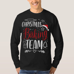 Christmas Baking Team - Xmas Cookie Crew Gingerbre T-Shirt
