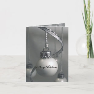Christmas Ball Card