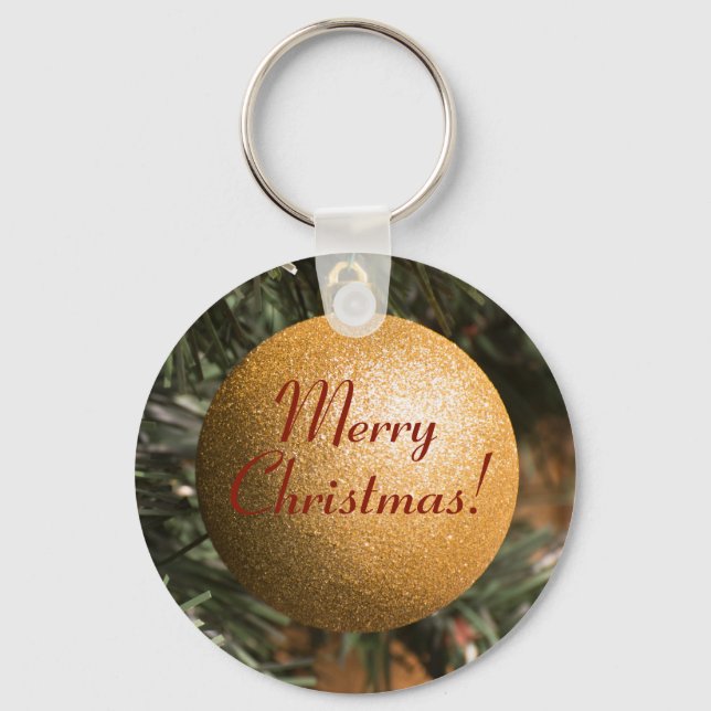 Christmas ball key ring (Front)