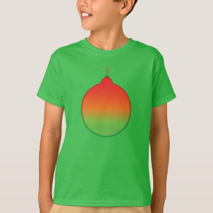 Christmas Ball Ornament Kids T-Shirt