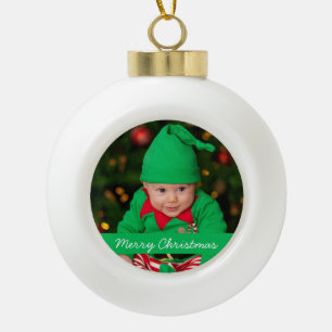 Christmas Ball Ornaments With Baby