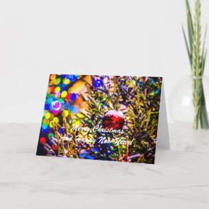Christmas Ball Red Holiday Card