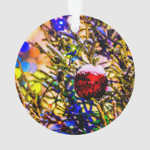 Christmas Ball Red Ornament