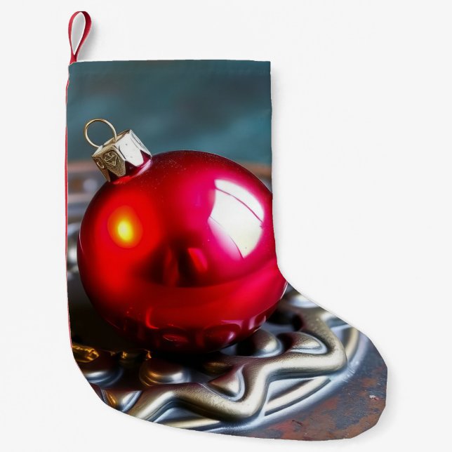 christmas ball small christmas stocking (Front)