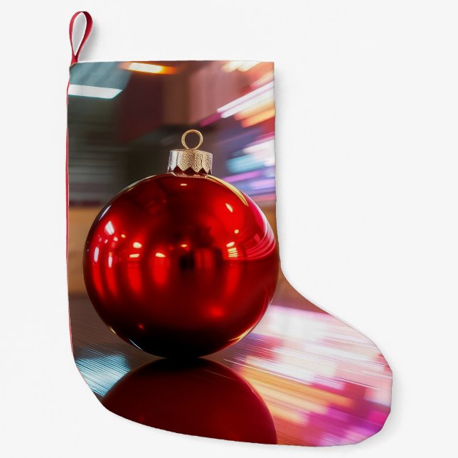 christmas ball small christmas stocking (Front)