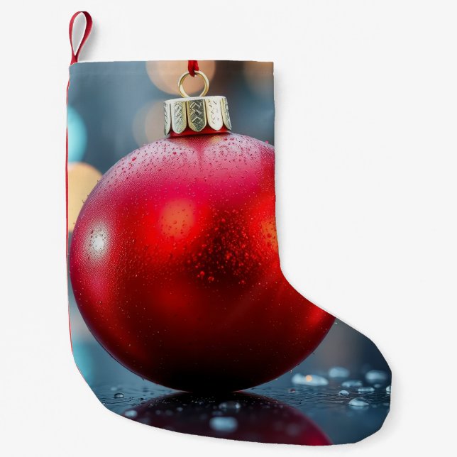 christmas ball small christmas stocking (Front)