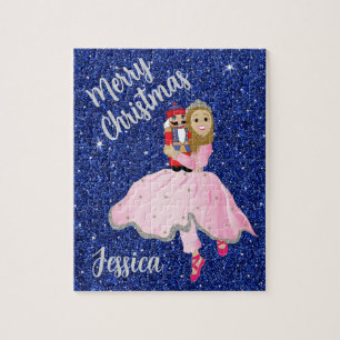 Christmas Ballet Nutcracker Brown Hair Jigsaw Puzzle