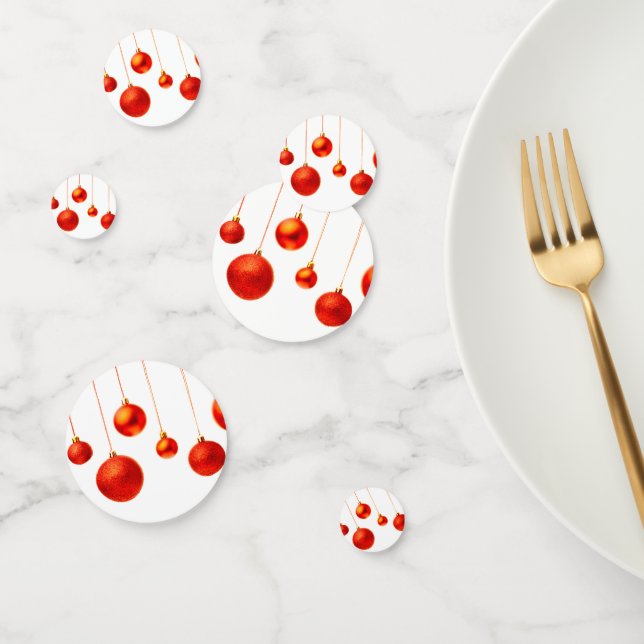 Christmas Balls Confetti (Group)