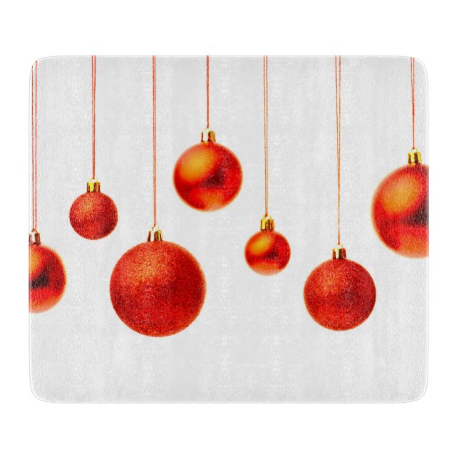 Christmas Balls Cutting Board (Front)