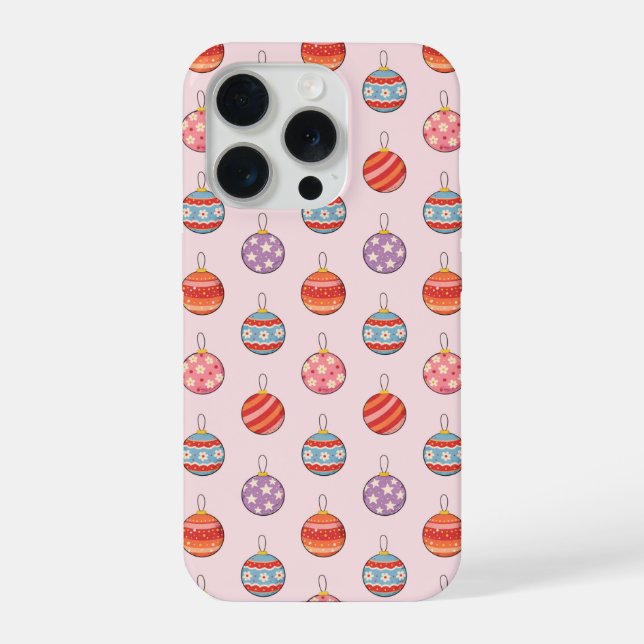 Christmas Balls iPhone Case (Back)