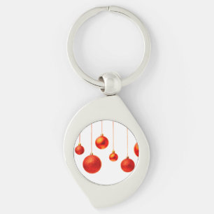 Christmas Balls Key Ring