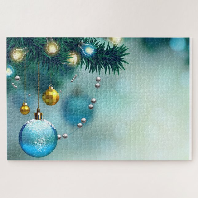 Christmas Balls Puzzle (Horizontal)