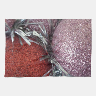 Christmas Balls Tea Towel