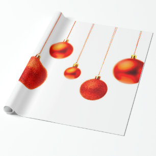 Christmas Balls Wrapping Paper