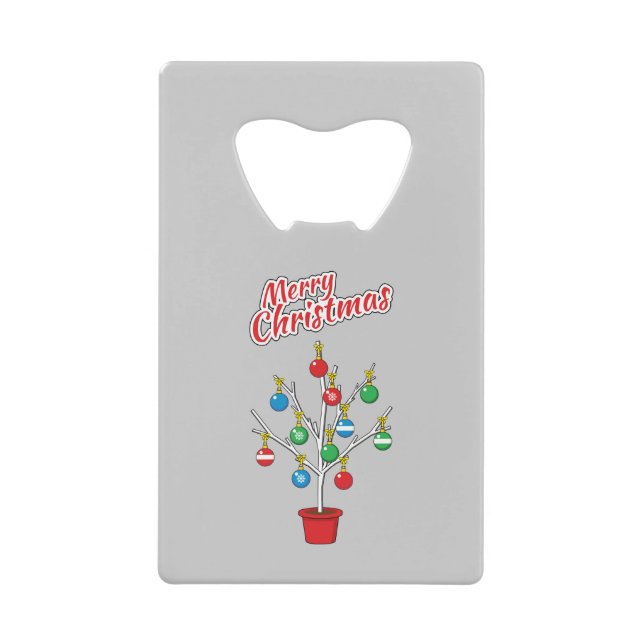 Christmas Bare Branch Tree - Merry Christmas (Front)