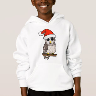 Christmas Barred Owl Santa