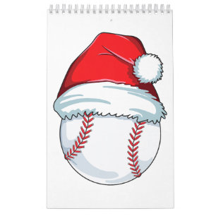 Christmas Baseball For Kids Men Ball Santa Pajama Calendar