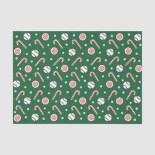 Christmas Baseball Holiday Gift Tissue Paper