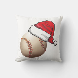 Christmas Baseball Leopard Cushion