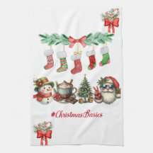 Christmas Basics  Festive Kitchen Towel