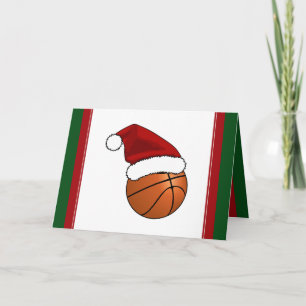 Christmas Basketball Holiday Card