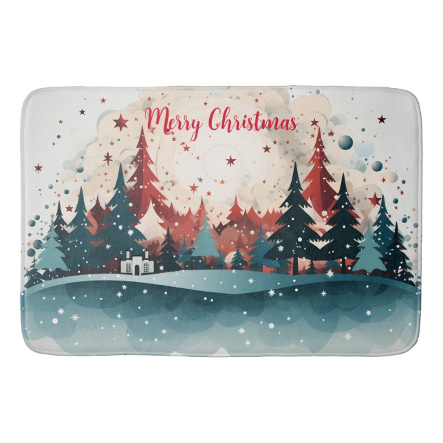 Christmas Bath Mat (Front)